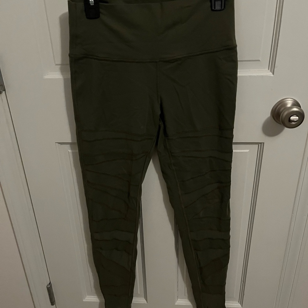 Lululemon Wunder Under High Rise Tech Mesh 28” size 10